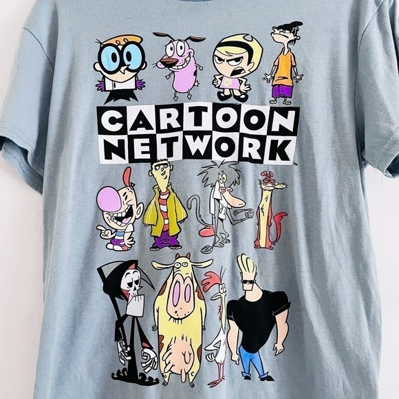 Cartoon Network T-Shirt L NWT 90s Y2K TV Character Gift Milennial Nostalgic - Picture 3 of 5